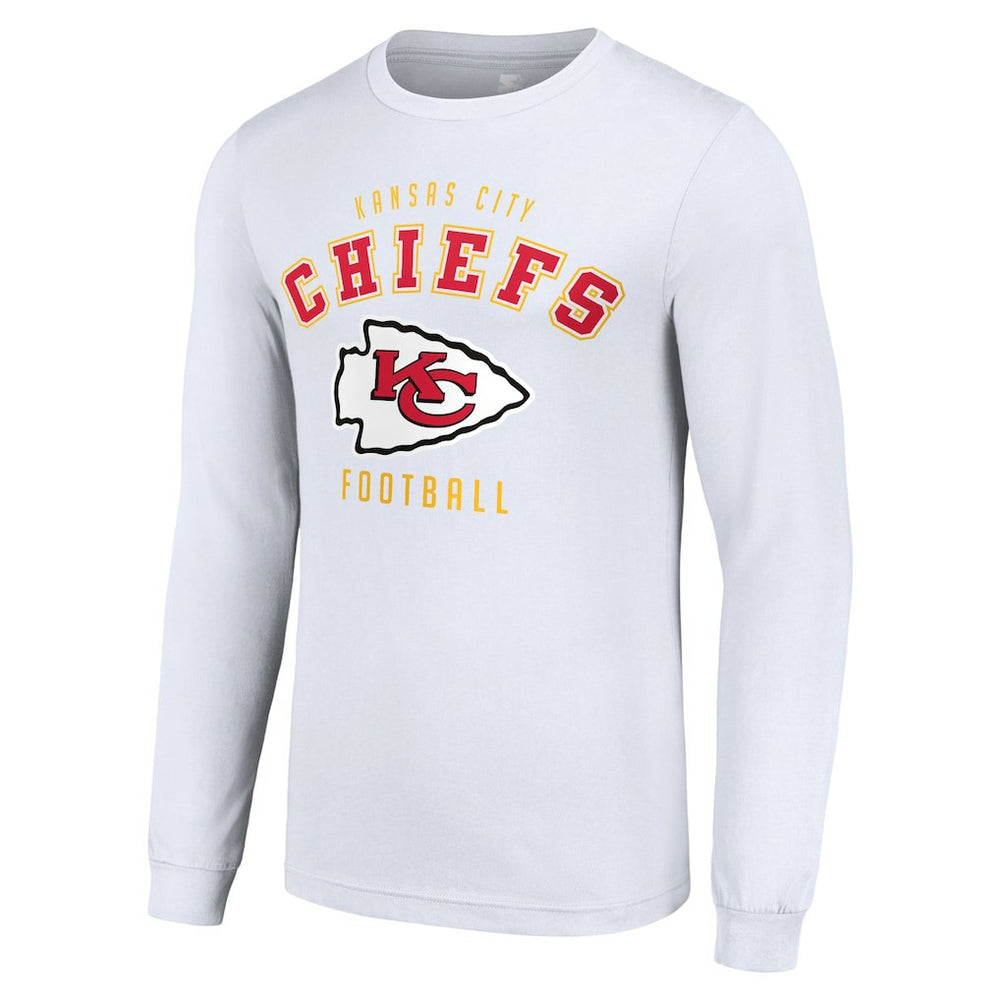 Kansas City Chiefs Starter Long Sleeve T-Shirt White