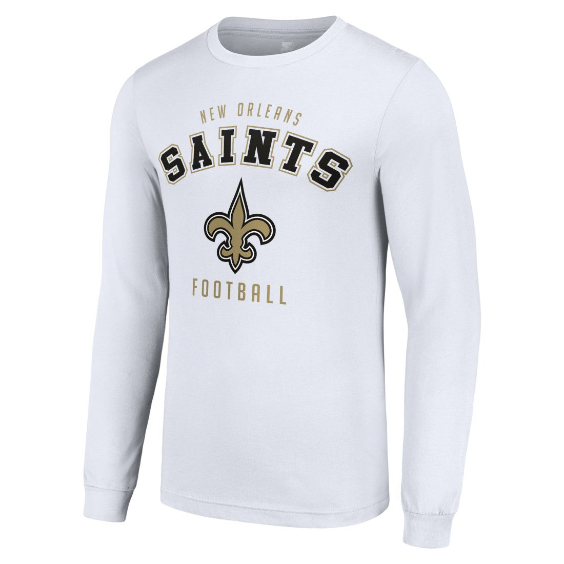 New Orleans Saints Starter Long Sleeve T-Shirt White
