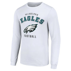 Philadelphia Eagles Starter Long Sleeve T-Shirt White
