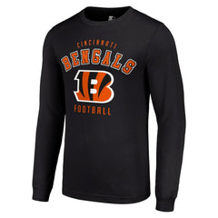 Cincinnati Bengals Starter Long Sleeve T-Shirt Black