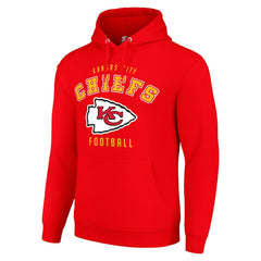 Kansas City Chiefs Starter Unisex Logo Pullover Hoodie Red