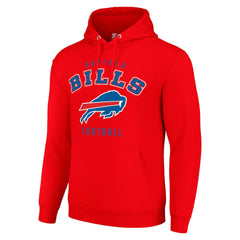 Buffalo Bills Starter Unisex Logo Pullover Hoodie Red