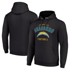 Los Angeles Chargers Starter Unisex Logo Pullover Hoodie Black