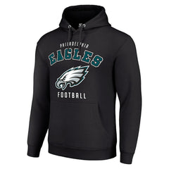 Philadelphia Eagles Starter Unisex Logo Pullover Hoodie Black