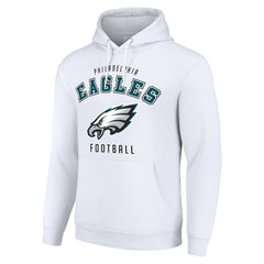 Philadelphia Eagles Starter Unisex Logo Pullover Hoodie White