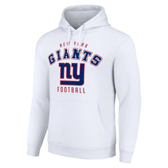 New York Giants Starter Unisex Logo Pullover Hoodie White