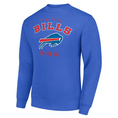 Buffalo Bills Starter Team Logo Pullover Sweatshirt Royal
