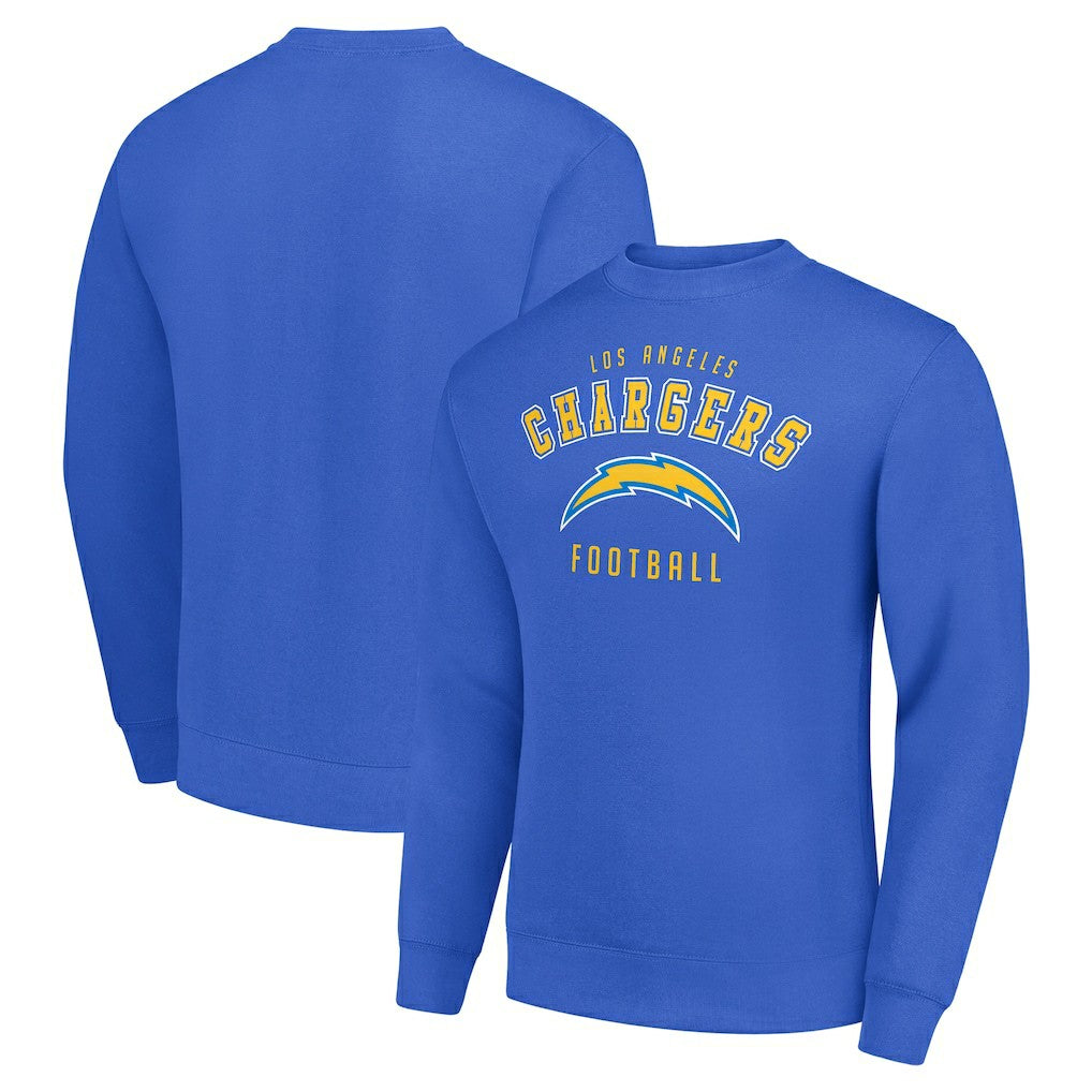 Los Angeles Chargers Starter Team Logo Pullover Sweatshirt Royal