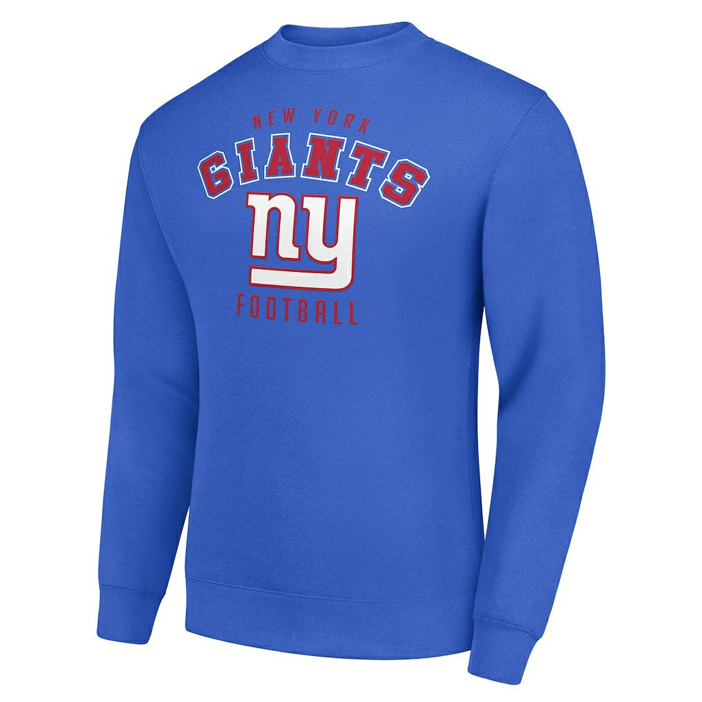 New York Giants Starter Team Logo Pullover Sweatshirt Royal