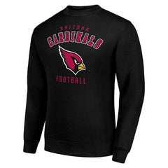 Arizona Cardinals Starter Team Logo Pullover Sweatshirt Black