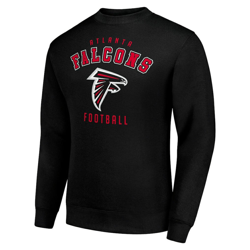 Atlanta Falcons Starter Team Logo Pullover Sweatshirt Black