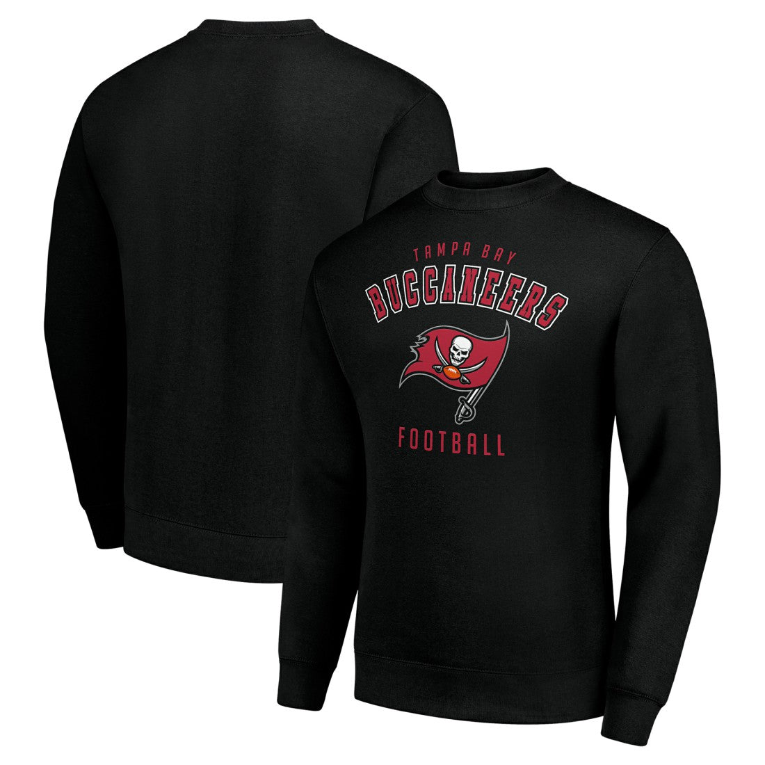 Tampa Bay Buccaneers Starter Team Logo Pullover Sweatshirt Black