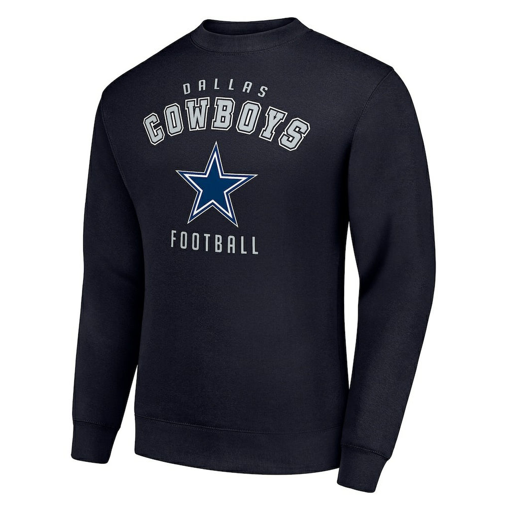 Dallas Cowboys Starter Team Logo Pullover Sweatshirt Navy