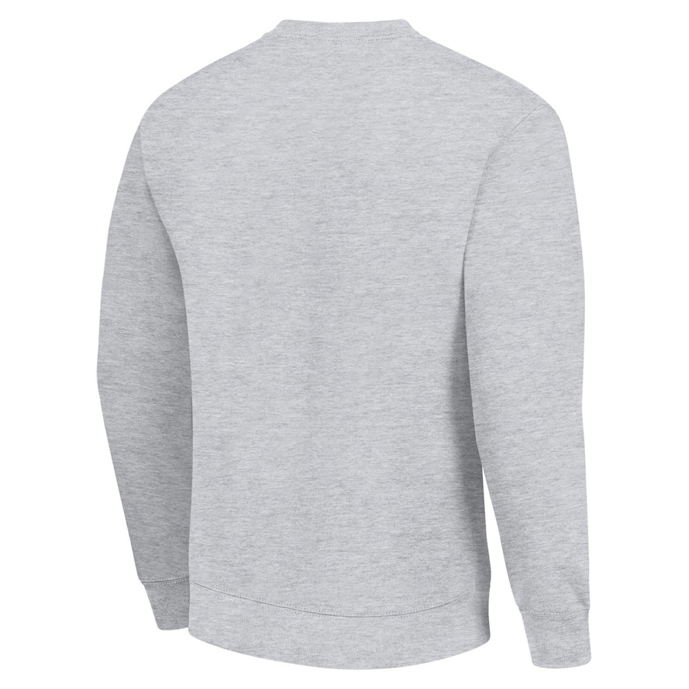 Denver Broncos Starter Team Logo Pullover Sweatshirt Heather Gray