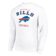 Buffalo Bills Starter Team Logo Pullover Sweatshirt White