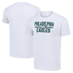 Philadelphia Eagles Starter Team Mesh Print Graphic T-Shirt White
