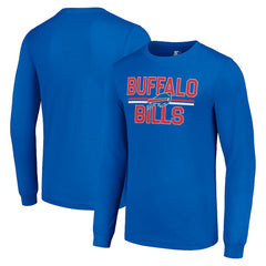 Buffalo Bills Starter Team Mesh Print Graphic Long Sleeve T-Shirt Royal