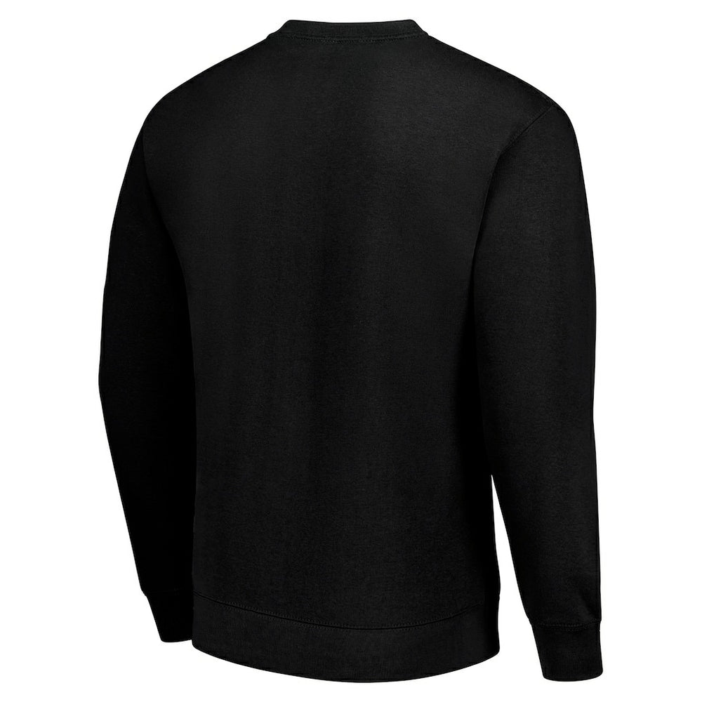 Green Bay Packers Starter Team Mesh Print Graphic Pullover Sweatshirt Black