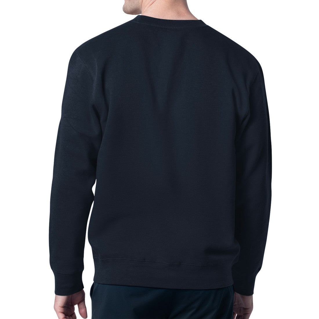 Houston Texans Starter Team Mesh Print Graphic Pullover Sweatshirt Navy