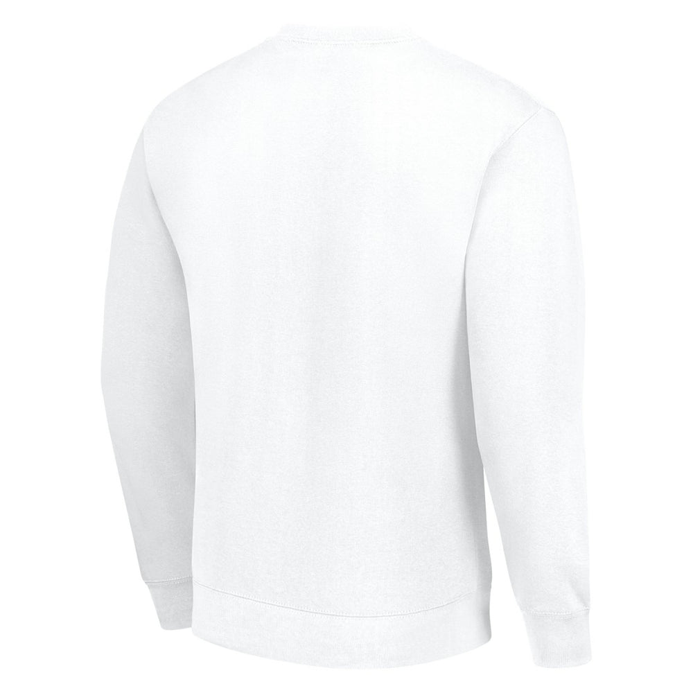 Detroit Lions Starter Team Mesh Print Graphic Pullover Sweatshirt White