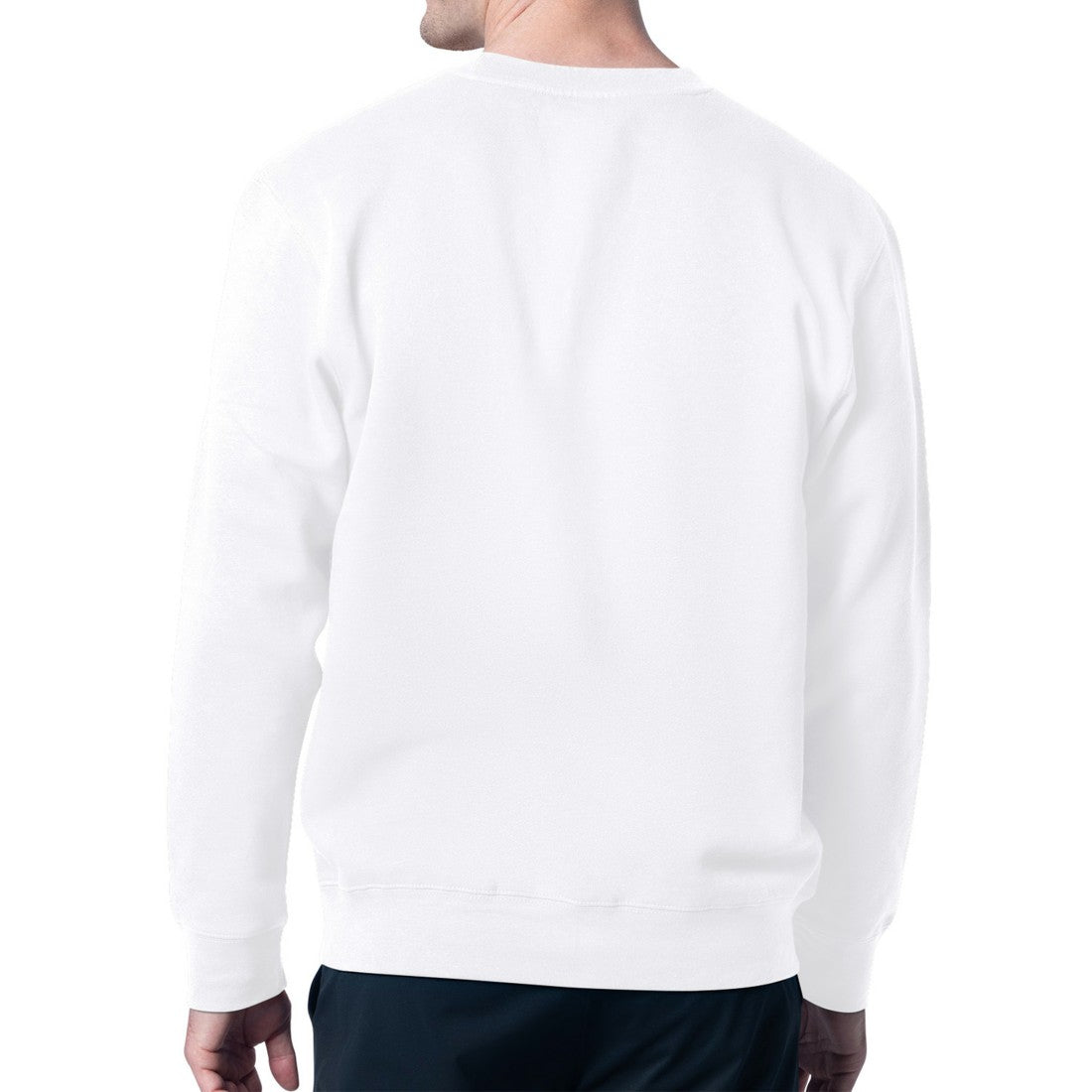 Houston Texans Starter Team Mesh Print Graphic Pullover Sweatshirt White