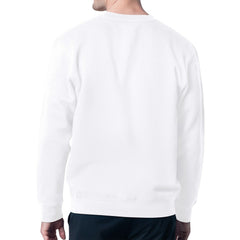 Houston Texans Starter Team Mesh Print Graphic Pullover Sweatshirt White