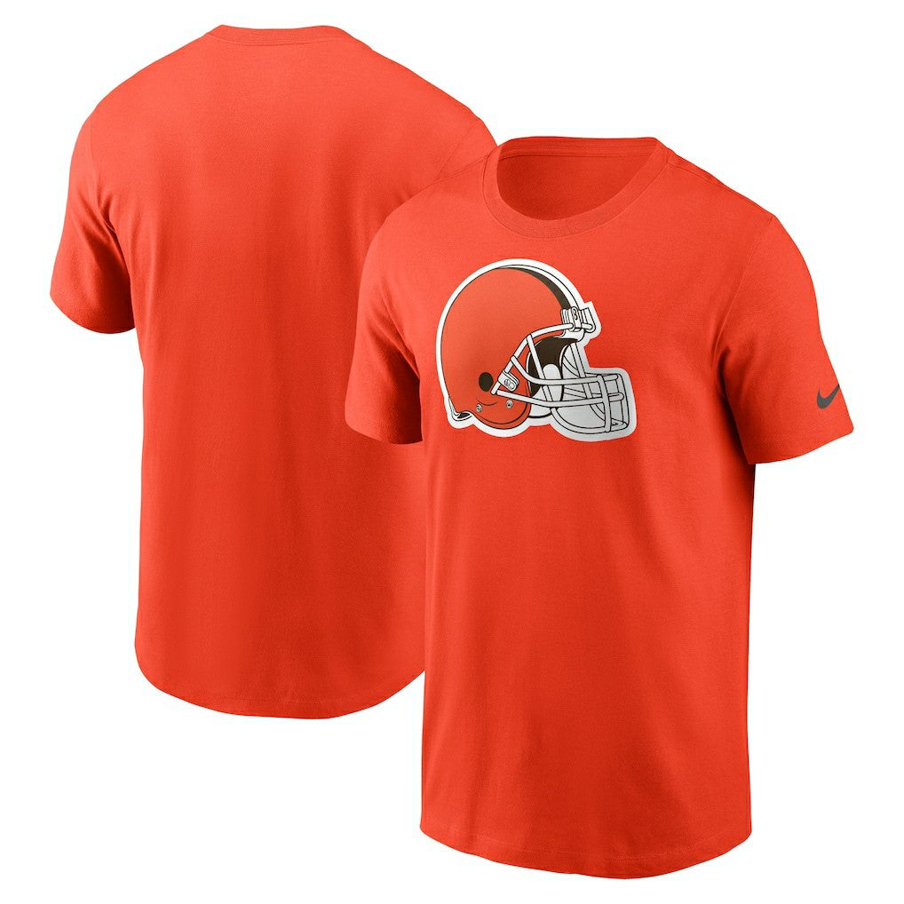 Nike Cleveland Browns Primetime Logo Essential T-Shirt Orange