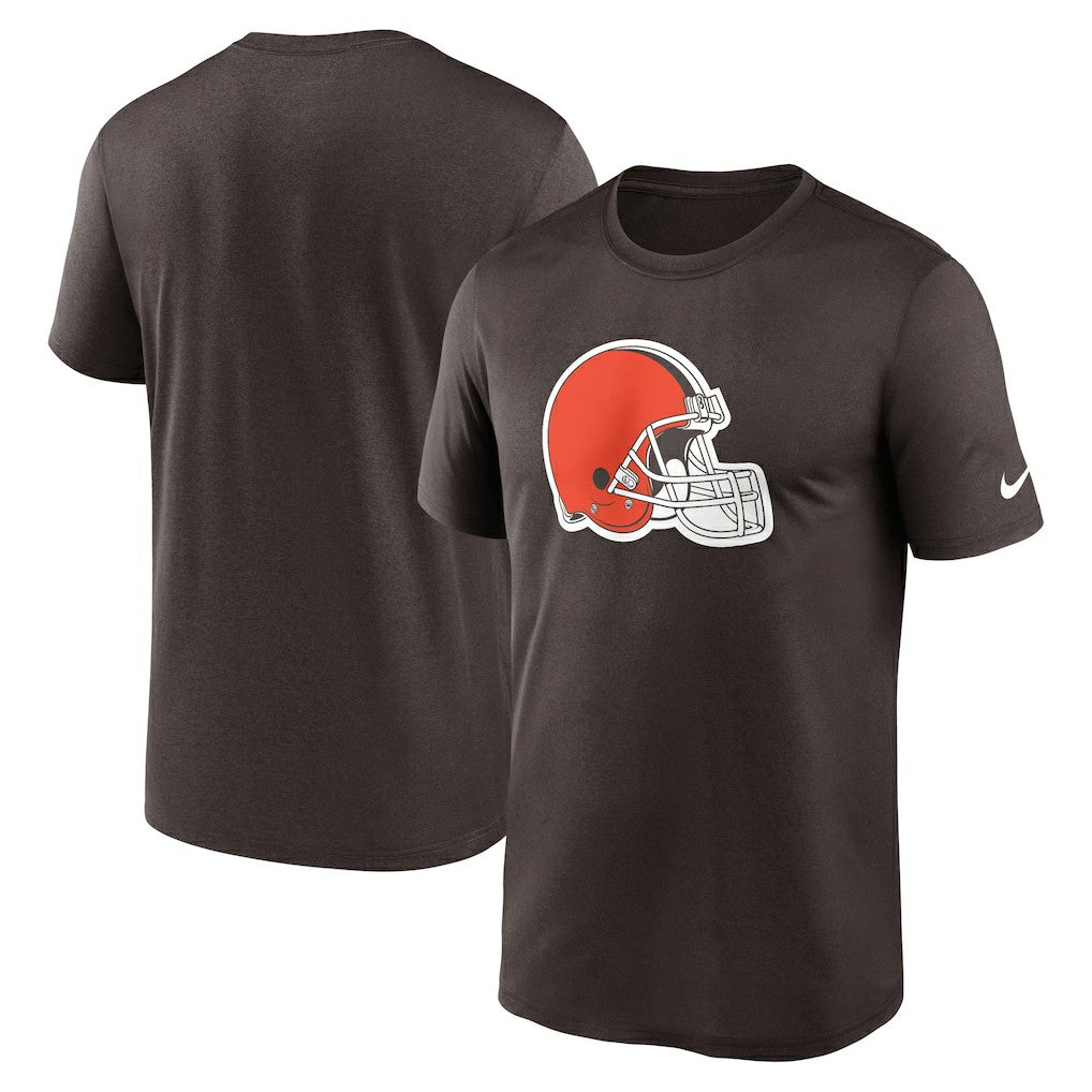 Nike Cleveland Browns Primetime Legend Logo Performance T-Shirt Brown