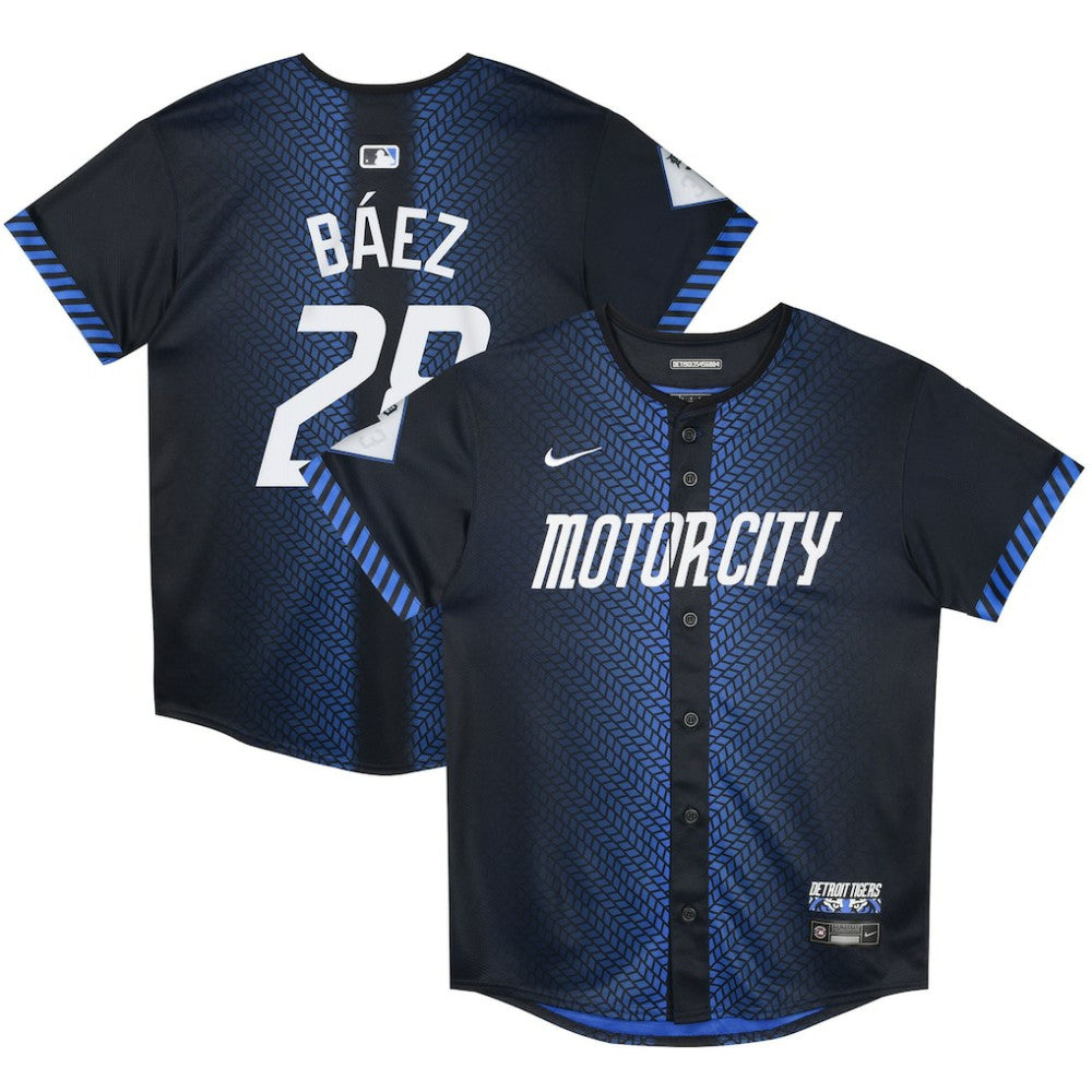Javier Baez Detroit Tigers Nike Preschool 2024 City Connect Limited Jersey - Navy - Nike Discount