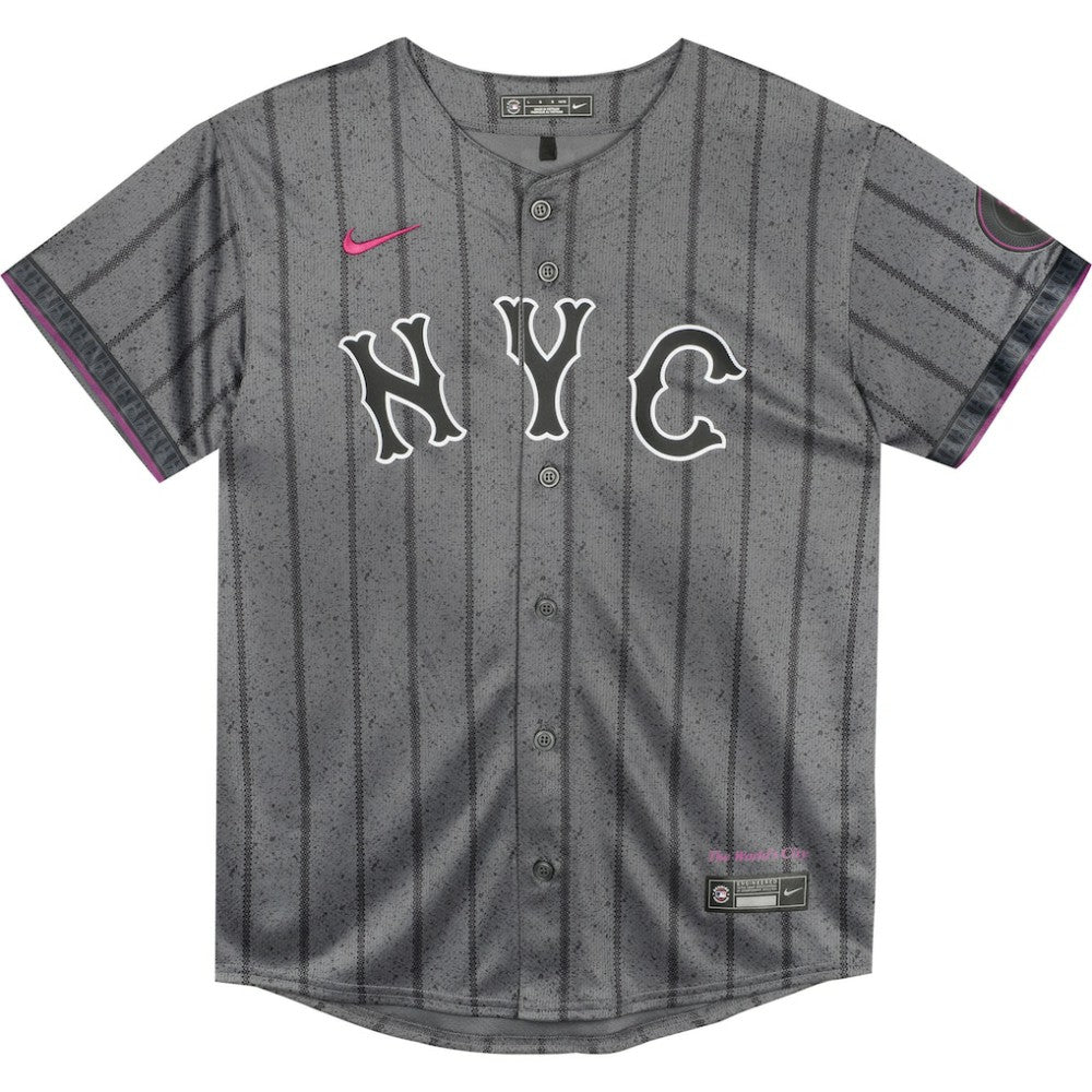 Pete Alonso New York Mets Nike Preschool 2024 City Connect Limited Player Jersey - Graphite - Nike on Sale