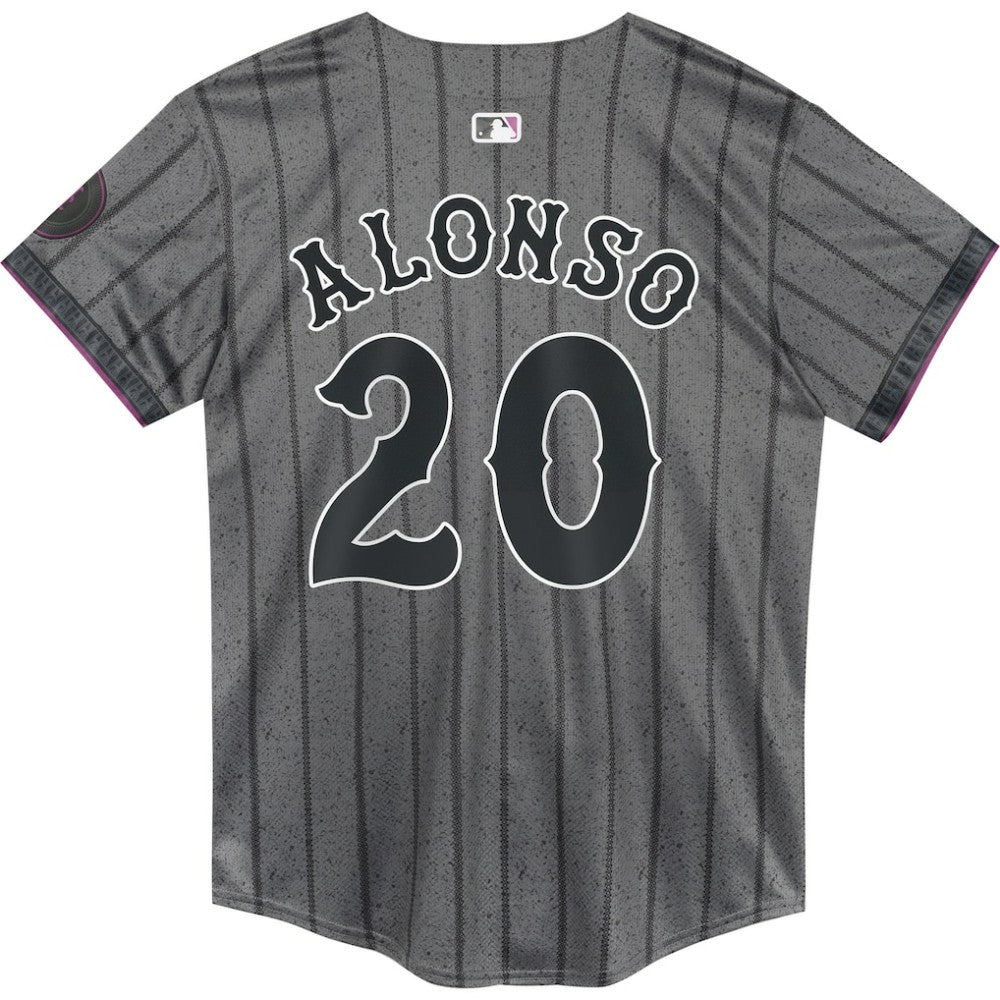 Pete Alonso New York Mets Nike Preschool 2024 City Connect Limited Player Jersey - Graphite - Nike on Sale