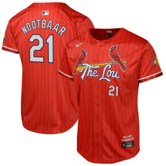 Lars Nootbaar St. Louis Cardinals Nike Youth 2024 City Connect Limited Player Jersey - Red - Nike Lifestyle