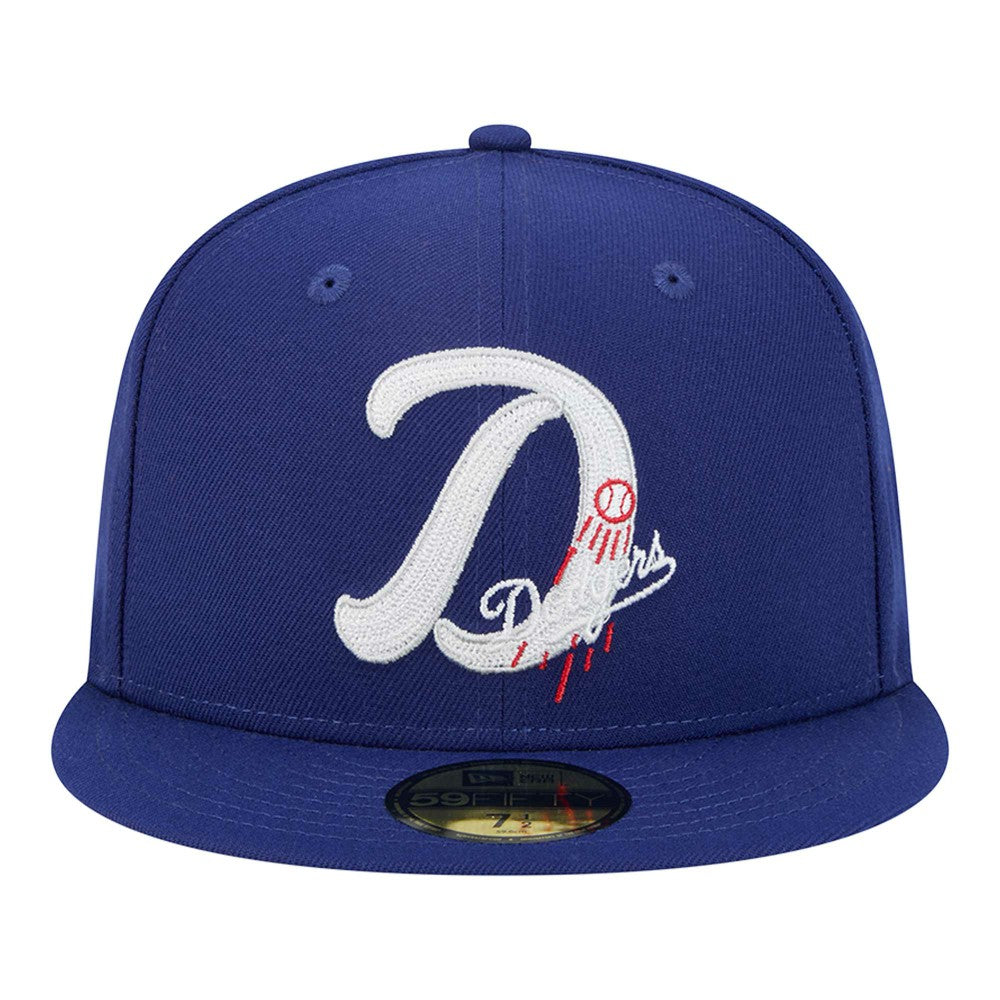 Los Angeles Dodgers New Era  Duo Logo 2.0 59FIFTY Fitted Hat - Royal - New Era on Sale