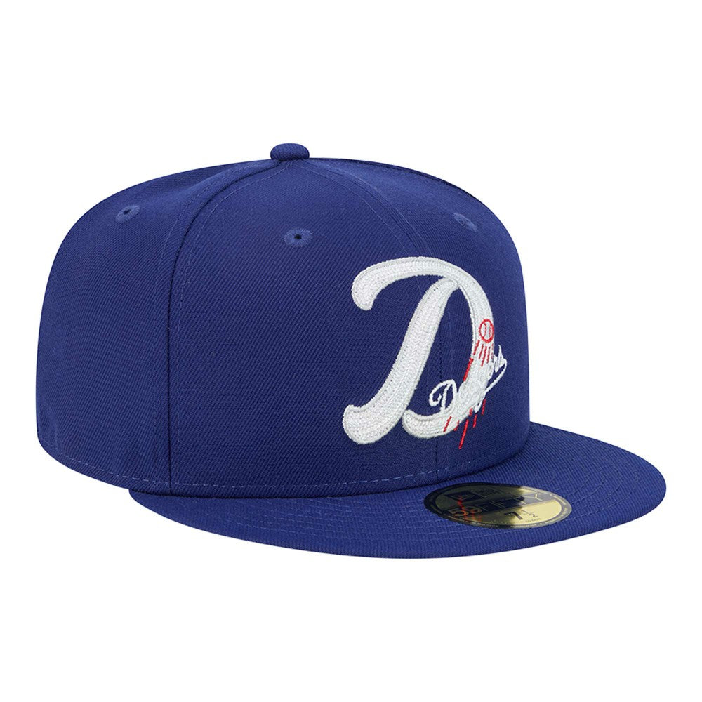 Los Angeles Dodgers New Era  Duo Logo 2.0 59FIFTY Fitted Hat - Royal - New Era on Sale