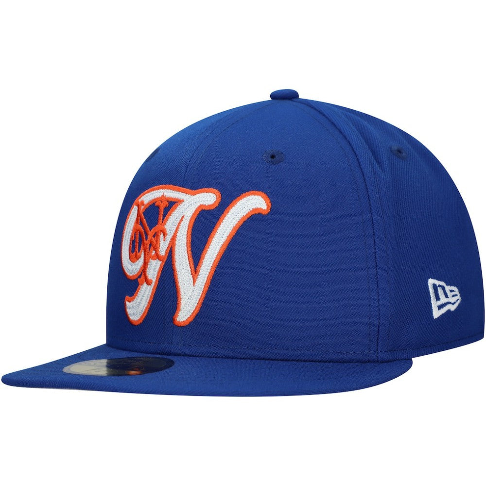 New York Mets New Era  Duo Logo 2.0 59FIFTY Fitted Hat - Royal - New Era Discount
