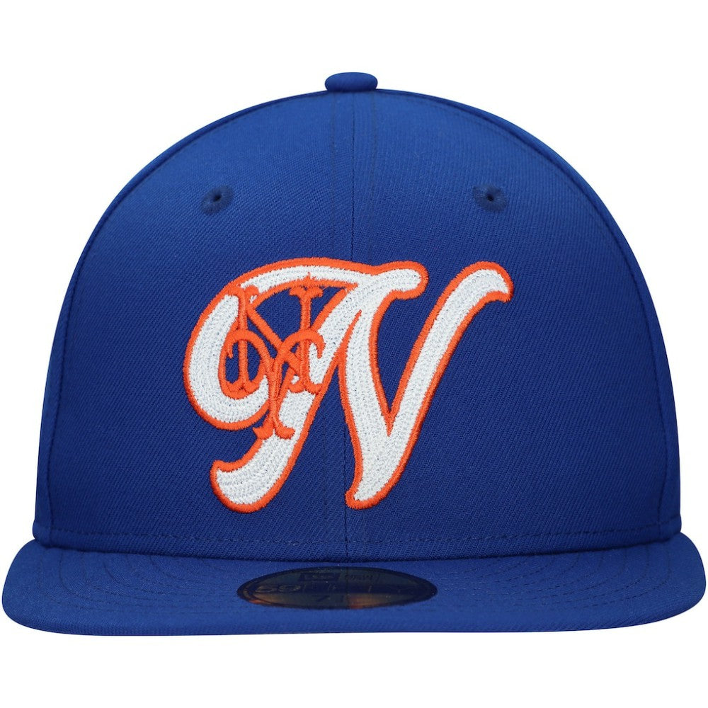New York Mets New Era  Duo Logo 2.0 59FIFTY Fitted Hat - Royal - New Era Discount