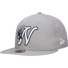 New York Yankees New Era  Duo Logo 2.0 59FIFTY Fitted Hat - Gray - New Era Online