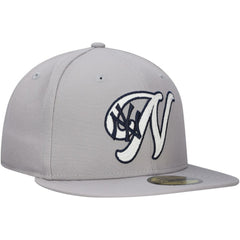 New York Yankees New Era  Duo Logo 2.0 59FIFTY Fitted Hat - Gray - New Era Online