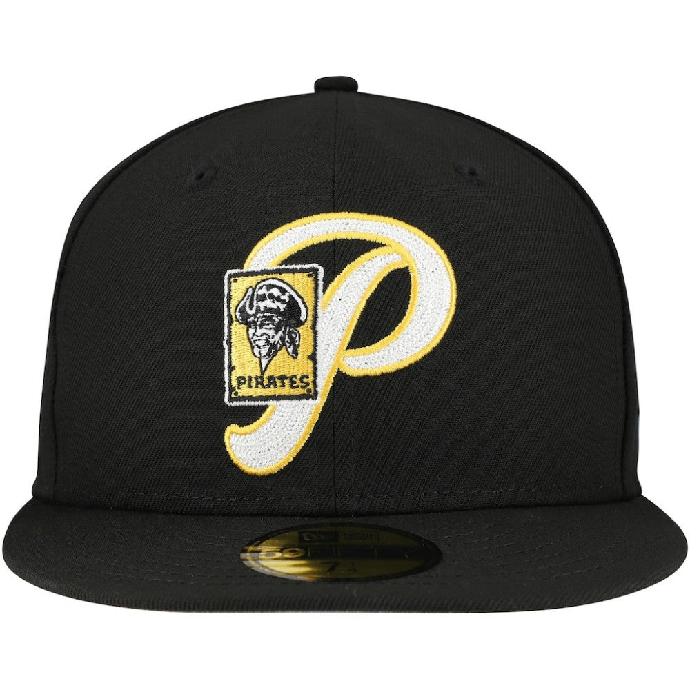 Pittsburgh Pirates New Era  Duo Logo 2.0 59FIFTY Fitted Hat - Black - New Era on Sale