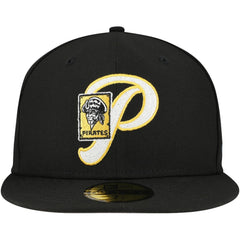 Pittsburgh Pirates New Era  Duo Logo 2.0 59FIFTY Fitted Hat - Black - New Era on Sale