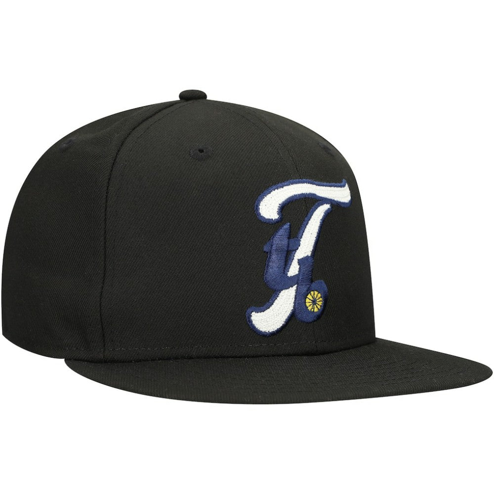 Tampa Bay Rays New Era  Duo Logo 2.0 59FIFTY Fitted Hat - Black - New Era Discount
