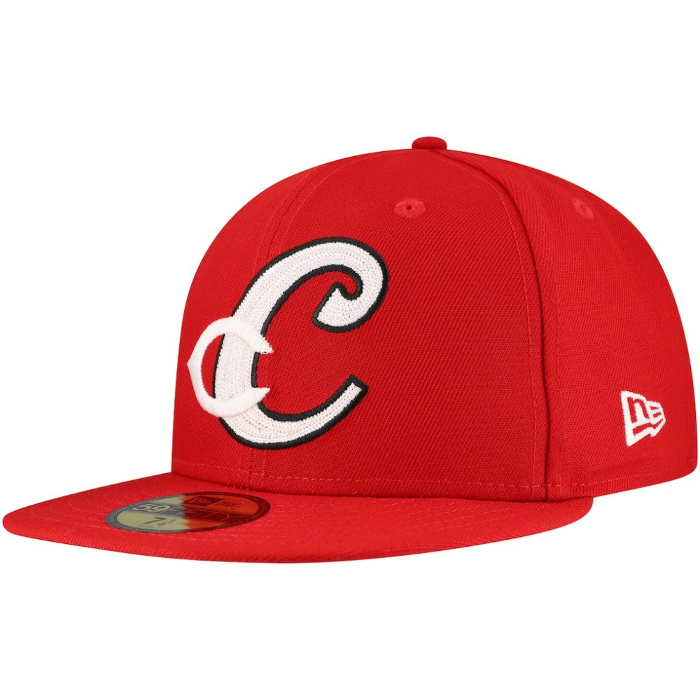 Cincinnati Reds New Era  Duo Logo 2.0 59FIFTY Fitted Hat - Red - New Era Online