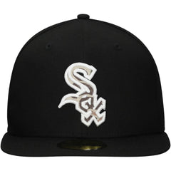 Chicago White Sox New Era Troop Chant Camo Undervisor 59FIFTY Fitted Hat - Black - New Era Sale