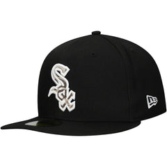 Chicago White Sox New Era Troop Chant Camo Undervisor 59FIFTY Fitted Hat - Black - New Era Sale