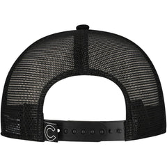 Chicago Cubs New Era Retro Bold A-Frame Trucker 9FORTY Adjustable Hat - Black - New Era Online