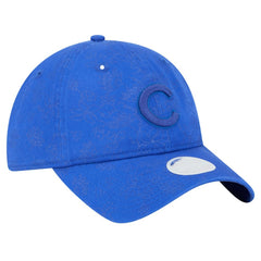 Chicago Cubs New Era Women's Tonal Floral 9TWENTY Adjustable Hat - Royal - New Era Discount