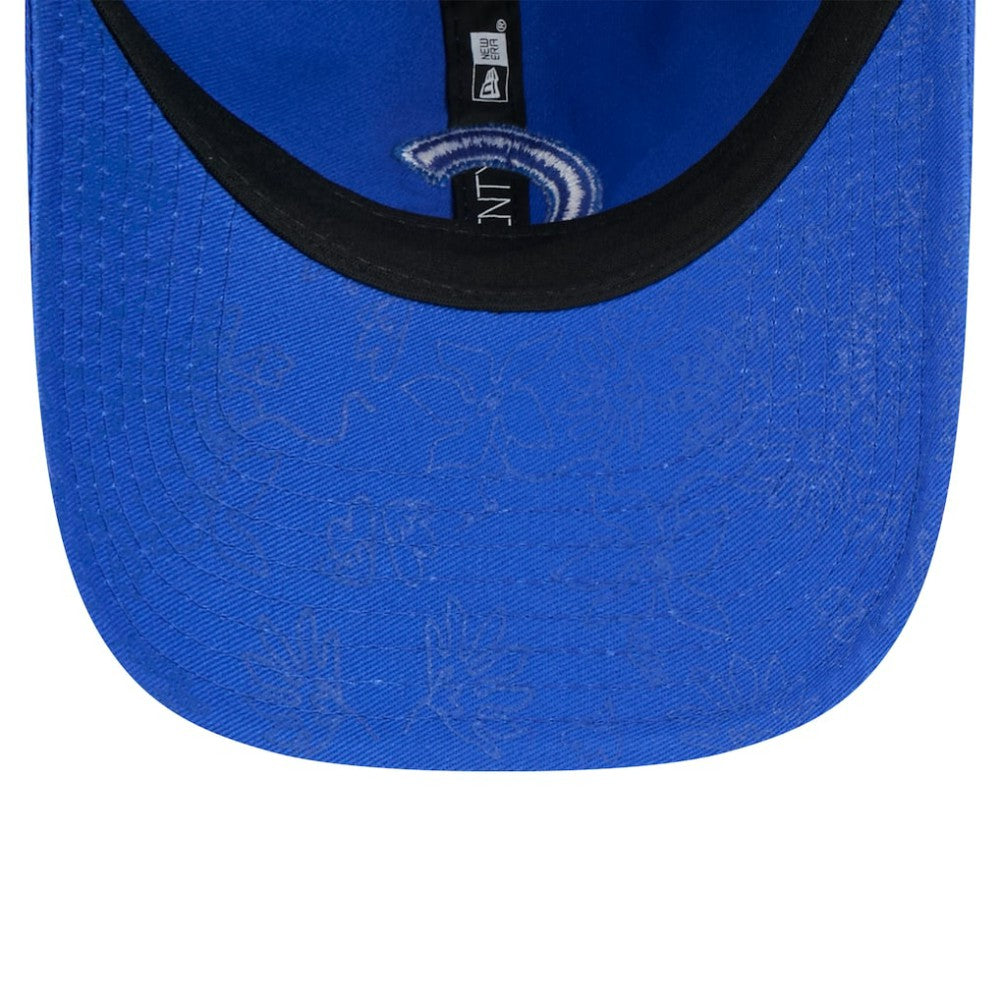 Chicago Cubs New Era Women's Tonal Floral 9TWENTY Adjustable Hat - Royal - New Era Discount