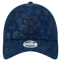 Boston Red Sox New Era Women's Tonal Floral 9TWENTY Adjustable Hat - Navy - New Era Sale