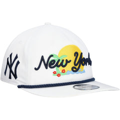 New York Yankees New Era Paradise Golfer Adjustable Hat - White - New Era Sale