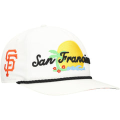 San Francisco Giants New Era Paradise Golfer Adjustable Hat - White - New Era Sale